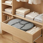 Foldable Laundry Basket with Lid, Oxford Cloth Reinforced Steel Ring - Image 9