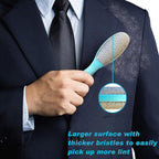 3 Pack, 3 Colors, Lint Brush for Clothes, Double Sided Pet Hair Remover Brush - Image 5