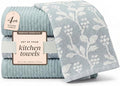 MosJos Kitchen Towels, Cotton Hand Towels, 18 x 28 Kitchen Linens by MosJos