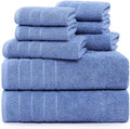 Casa Platino Cotton Bath Towel 8 Piece Set by CasaPlatino