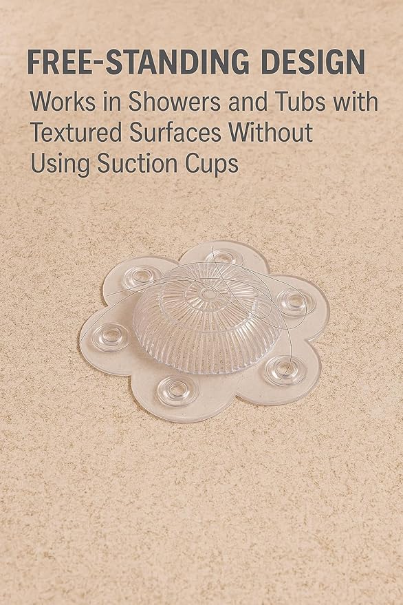 2-Pack Hair Catcher Drain Cover – 5" Dome-Shaped Soft PVC - Image 6