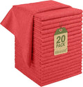 Microfiber Cleaning Cloth, 20 Pack Reusable Microfiber Towels by Unimade