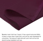 MECCANIXITY Speaker Grill Cloth 20 x 63 Inch Stereo Mesh Fabric Protective - Image 3