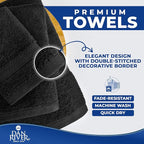 DAN RIVER 8 PC Luxury Bath Towels - Image 6