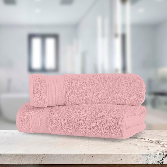 Elegant Comfort Three Line Popcorn Towel Set - Image 7