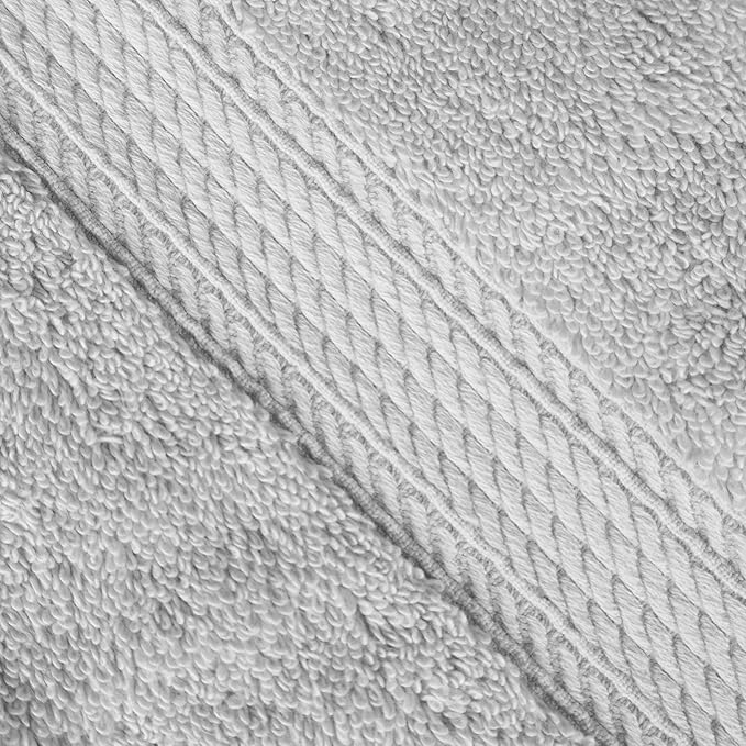 Superior Egyptian Cotton Pile Bath Towel Set of 4, Ultra Soft Luxury Towels - Image 4