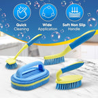 Scrub Brush Set for Bathroom Kitchen Bathtub Toilet Deep Cleaning Brush Tools - Image 8