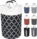 Large Laundry Basket Laundry Hamper Bag Washing Bin Clothes Bag Collapsible Tall by Fabspace