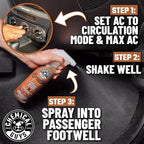 Chemical Guys Leather Scent Premium Air Freshener & Odor Eliminator – Car Air - Image 6