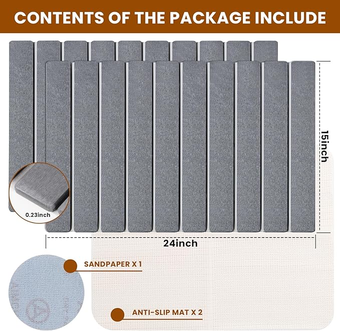 2 Pack Stone Drying Mat for Kitchen Counter, Large Diatomaceous Earth Dish - Image 3