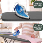 Hearth & Harbor Ironing Board Cover and Pad 15x54 Full Size, Thick Heavy Duty - Image 3