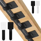 50-Pack Reusable Self-Adhesive Cable Ties Cable Management Adjustable Hook & by AOOTOOSPORT