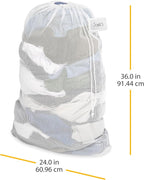 Whitmor Mesh Laundry Bag with ID Tag - Image 3