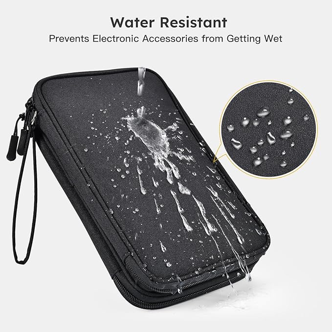 Large Electronics Travel Organizer Case, Electronic Accessories Carry Case - Image 5