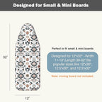Small Ironing Board Cover and Pad 12.5"x30" Small Iron Board Cover - Image 3