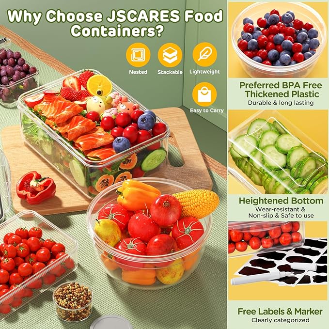 40 PCS Food Storage Containers - Image 4
