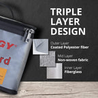 Tenergy Fire Retardant Lipo Zipper Bag - Image 2