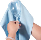 KLNYOO Microfiber Glass Cleaning Cloths Lint Free Streak Free Quickly and - Image 5