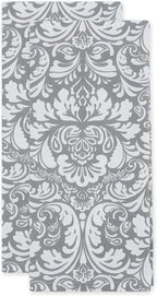 DII Cotton Dish Towel Set Damask Print - Image 2