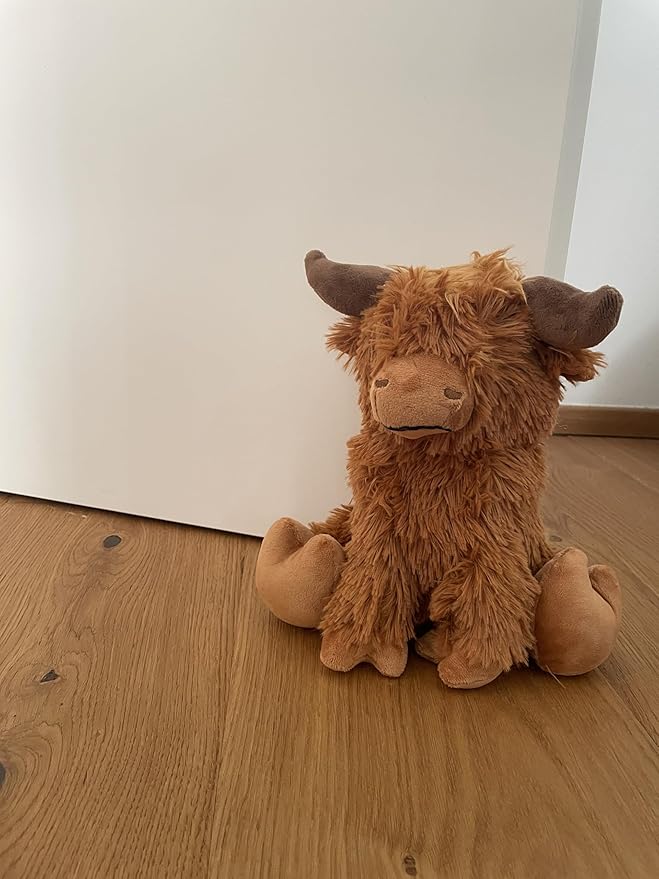 Highland Cow Door Stopper – Cute Weighted Animal Doorstop 2.2 lbs - Image 4