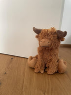 Highland Cow Door Stopper – Cute Weighted Animal Doorstop 2.2 lbs - Image 4