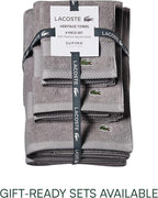 Lacoste Heritage 100% Supima Cotton Bath Sheet, Premium Super Soft Bath Towel - Image 5