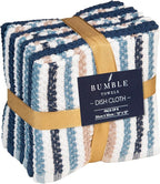 Bumble Premium Dish Cloths Towel 12"x12" | 100% Natural Ring Spun Cotton Tea - Image 3