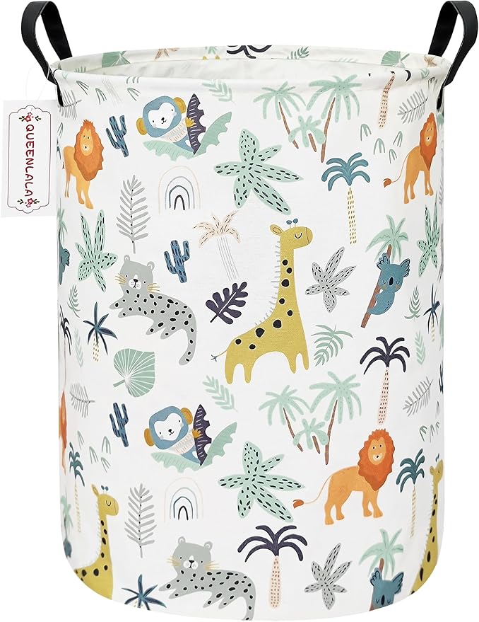 QUEENLALA Large Storage Basket, Laundry Hamper/Bathroom/Home Decor/Collapsible by QUEENLALA