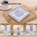 Kitinjoy Cotton 8 Pack Terry Kitchen Dish Cloths, 12 x 12 Inches Super Soft and - Image 3
