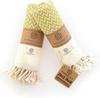 Madamelique Exclusive Hand Towels Set of 2-18 x 40 Inches by Madamelique