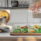 St Patricks Day Shamrock Dish Drying Mats St Patrick's Day Spring Dish Mat - Image 5