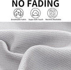 QUILTINA Dish Towels Set, 100% Cotton Waffle Weave Kitchen Towels 6 Pack - Image 6