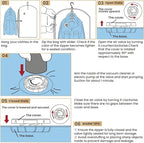 Hanging Vacuum Storage Bags, 6 Pack Large Hanging Vacuum Seal Garment Bags - Image 7