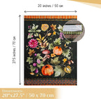 Maison d' Hermine Kitchen Towels Set of 3 100% Cotton 20" x 27.5" Reusable - Image 4