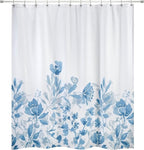 Izod - Shower Curtain, Twill Fabric Curtain, Floral Bathroom Decor, Dorm Room by IZOD