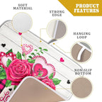 Valentine's Day Rose Flower Dish Drying Mat - Image 4