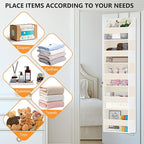 Over Door Organizer with 5 Large Pockets & 10 Mesh Side Compartments - Image 7