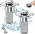 Bathroom Sink Drain Strainer, Pop Up Sink Drain Filter by cocog