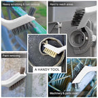 Wire Brush Set 3Pcs - Image 7
