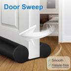 MAXTID Door Draft Stopper for Bottom of Doors Large Door Sweep Under Door Light - Image 5