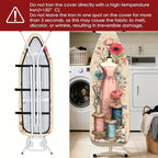 Nuxovilar Ironing Board Cover Needle Cotton 15x54 Inches | Ironing Board Cover - Image 6