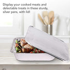 Stock Your Home Foil Pans with Lids - Image 5
