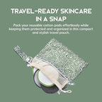 Greenzla Reusable Makeup Remover Pads Travel Set - Image 4