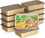 Bentgo Prep - 20-Piece 1-Compartment Reusable Meal Prep Containers by Bentgo