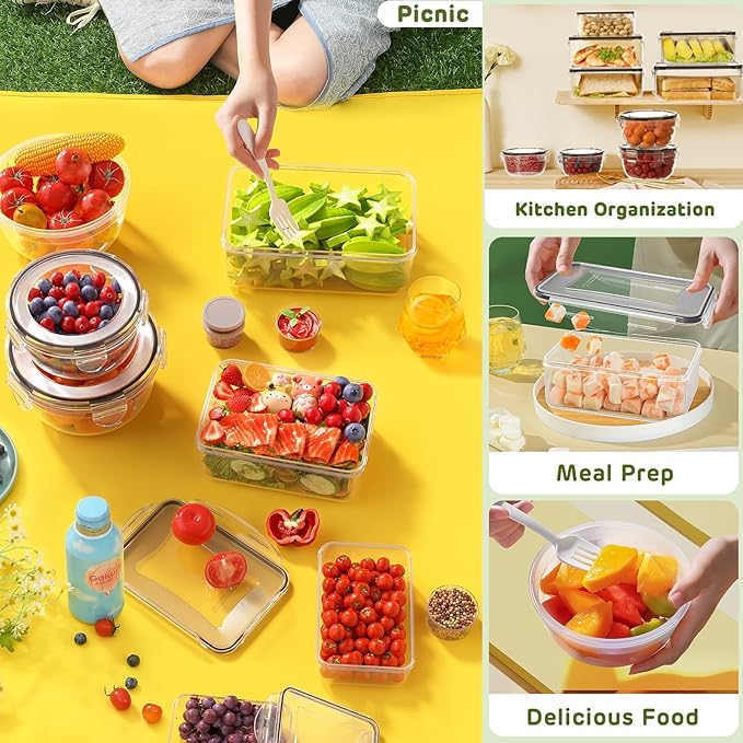 40 PCS Food Storage Containers - Image 7