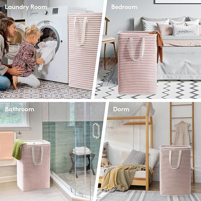 Lifewit 2 Pack Laundry Hamper Large Collapsible Laundry Baskets, Freestanding - Image 6
