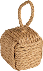 Creative Co-Op Jute Rope Knot Door Stop by CreativeCo-Op