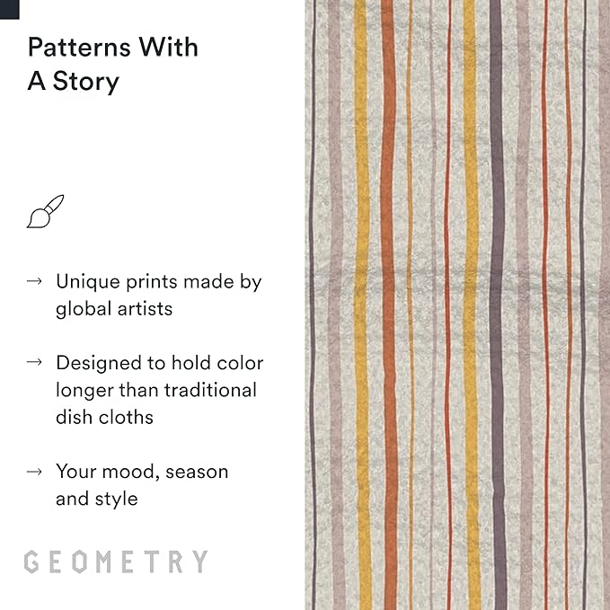 GEOMETRY Kitchen Dish Cloths - Image 5