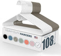 Neaties Heavy Duty Clothes Hangers 100 Pack – Made in The USA – 8lb Capacity by NeatiesHangers