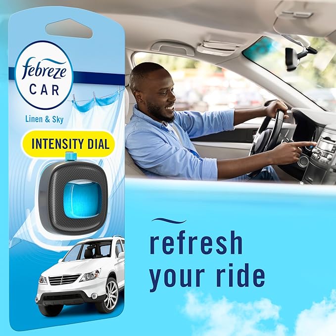 Febreze Car Air Freshener, Odor-Fighting Automotive Vent Clip, Scented Car - Image 7